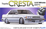 Toyota Cresta 2.0 GT Twin Turbo GX71 w/Window Frame Masking (Model Car)