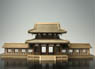 Horyu-ji Temple Inner Gate (w/Corridor) (Renewal Ver.) (Plastic model)