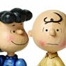 Enesco Peanuts Traditions/ Lucy Van Pelt & Charlie Brown Football Statue (Completed)