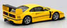 Ferrari F40 GTE 組立キット (イエロー) ケース＆ベース付 (ミニカー)