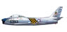 1/72 F-86F セイバー `サンダー・タイガース` (完成品飛行機)