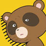 Monthly Girls` Nozaki-kun Raccoon dog Sticker (Anime Toy)