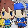 Final Fantasy Trading Rubber Strap 6 pieces (Anime Toy)