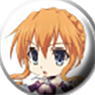 Date A Live II Button Sticker Yamai Kaguya SD (Anime Toy)