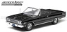 1967 Plymouth Belvedere GTX Convertible - Black (Top Up) (ミニカー)