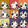 Trading Rubber Key Ring Love Live! Ver.2 9 pieces (Anime Toy)