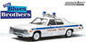 Hollywood Series 2 - Blues Brothers (1980) - 1975 Dodge Monaco Chicago Police (ミニカー)