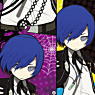Persona Q Shadow of the Labyrinth Mobile Strap & Cleaner P3 Player Character (Anime Toy)