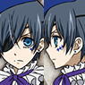 [Black Butler Book of Circus] Big Cushion Strap with Lace [Ciel Phantomhive] (Anime Toy)