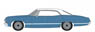 1967 Chevrolet Impala Sport Sedan - Nantucket Blue with White Top (ミニカー)