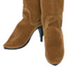AZO2 Knee-high Suede Boots (Brown) (Fashion Doll)