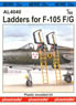 F-105F/G サンダーチーフ 複座型用 昇降ラダー・プラ製 (プラモデル)