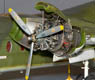 DHC-4 Caribou Engine for Hobby Craft (Plastic model)