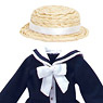 Komorebimori no Oyofukuyasan [Boater & Memories Sailor One-piece Set] (Navy) (Fashion Doll)
