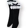 Komorebimori no Oyofukuyasan [Lolita High Socks] (White x Black) (Fashion Doll)