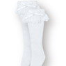 Komorebimori no Oyofukuyasan [Lolita High Socks] (White x White) (Fashion Doll)