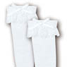 Komorebimori no Oyofukuyasan [Lolita Knee-high Socks] (White x White) (Fashion Doll)