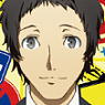 [Persona 4 the Golden] Can Badge [Adachi Toru] (Anime Toy)