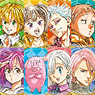 The Seven Deadly Sins Decoration Medal 8 pieces (Anime Toy)