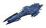 Cosmo Fleet Special Space Battleship Yamato 2199 Deusula the 2nd (Completed)