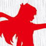 Kobutsuya Fate/stay night Wall Decoration Sticker 03 Tosaka Rin (Anime Toy)