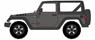 2014 Jeep Wrangler - Willys Wheeler Edition - Granite (ミニカー)