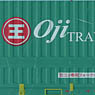 31f Container U51A-39500 Style Oji transportation (Zenkoku Tsuun) (3pcs.) (Model Train)