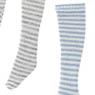 Picco D Boader knee-high socks B Set (Gray x White & Saxe x White) (Fashion Doll)