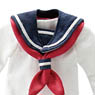 PNS Long-sleeved Sailor Suit Ribbon & Tie Set (Navy x Red) (Fashion Doll)