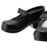 50cm One-Strap Shoes (Black) (Fashion Doll)