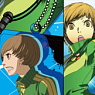 Persona 4 The Ultiax Ultra Suplex Hold Mobile Strap & Cleaner Satonaka Chie (Anime Toy)