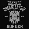 World Trigger Border T-shirt Black S (Anime Toy)