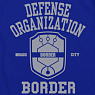 World Trigger Border T-shirt Royal Blue S (Anime Toy)