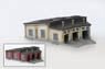 (Z) Round House (Assemble Kit) (Model Train)