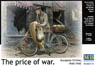 Europe Citizen Men & Bicycle - WW II era (Plastic model)