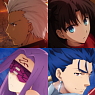 「Fate/stay night[UBW]」 クリアファイル2枚セット (キャラクターグッズ)