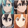 Sword Art Online II Long Can Badge Collection 20 pieces (Anime Toy)