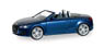 (HO) Audi TT Roadster (Metallic Scuba Blue) (Model Train)