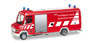 (HO) Mercedes Benz Vario Langkasten Box Type Rescue Car `Essen fire department water rescue services` (Model Train)