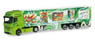 (HO) メルセデス・ベンツ アクトロス ギガスペース 冷蔵ボックストレーラー `Wirtz Art Truck` (鉄道模型)