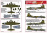 1/48 米陸軍航空軍 B-17F フライングフォートレス 第385爆撃飛行群 第551爆撃飛行隊 `Dragon Lady` etc. (デカール)