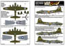 1/72 米陸軍航空軍 B-17F フライングフォートレス 第385爆撃飛行群 第551爆撃飛行隊 `Dragon Lady` etc. (デカール)