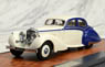 ベントレー 4.25L ハードトップ サルーン Carlton (1937) ホワイト/ブルー (ミニカー)