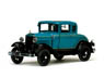 1931年 フォード モデル A クーペ ブルー (ミニカー)
