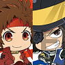 Chara x Cushion 75 Mame Sengoku Basara Blue (Anime Toy)