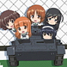 Girls und Panzer SD Character Folding Itagasa (Anime Toy)