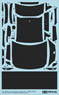 トヨタ 86 ドレスアップデカールセット (カーボンパターン) (アクセサリー)