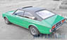 フォード グラナダ MKI クーペ 1972 グリーン/ブラック (ミニカー)