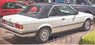 BMW E30 318 Baur コンバーチブル 1986 ホワイト (ミニカー)