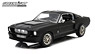 Triple9 Collection - 1967 Shelby GT-500 - Matte Black with Gloss Black Stripes (ミニカー)